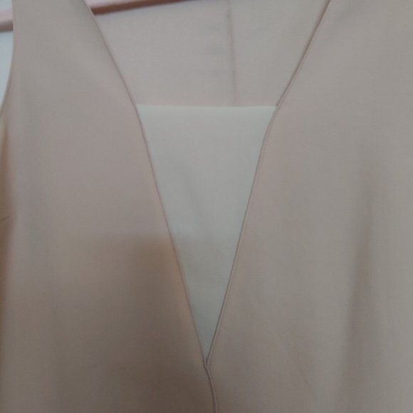 Zara basic lagenlook style tan basic tunic shift dress large large - Picture 4 of 6